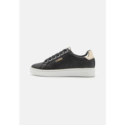 Image of Guess Beckie Trainers, Women&#039;s, Size: 4, Black Pu