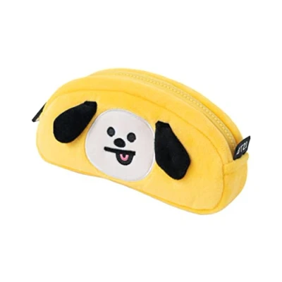 Image of Grupo Erik BT21 Official Merchandise Plush Pencil Case Kids Case, Chimmy, One Size, Cases