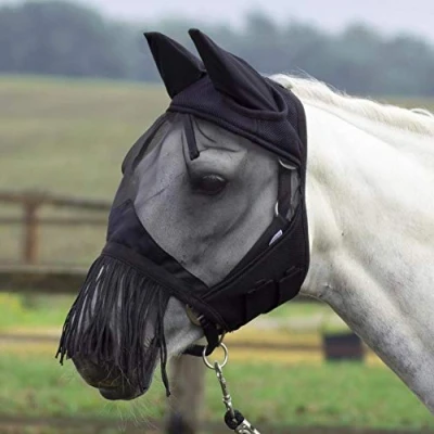 Image of Busse Fly Mask Cover Fransen