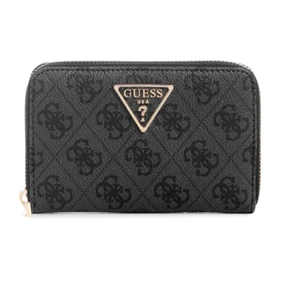 Image of Guess Laurel Wallet, Women&#039;s, Size: One Size, Dunkelgrau