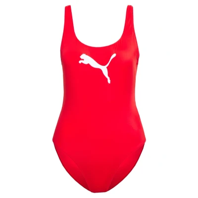 Image of Puma SWIM Women Swimsuit Swimsuit, Women&#039;s, Size: Medium, Red