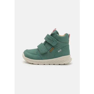 Image of Superfit Breeze Unisex Baby shoes for kids, Size: 10/10.5K, Grün/rosa Nubuck