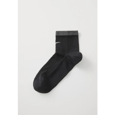 Image of Nike Performance Spark Ankle Unisex Sports socks, Size: 11 12.5, Black/silver