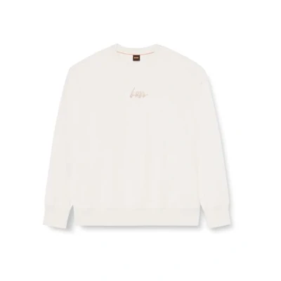 Image of BOSS Eteia Sweatshirt, Women&#039;s, Size: Small, Open white