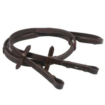 Image of QHP Rein rubber soft with stops