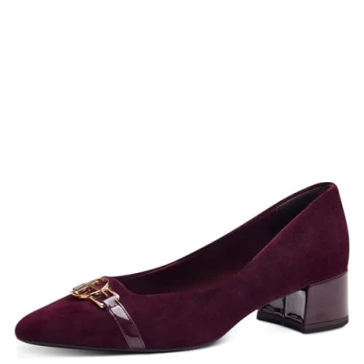 Image of Tamaris Classic heels, Women&#039;s, Size: 5, Merlot Leather