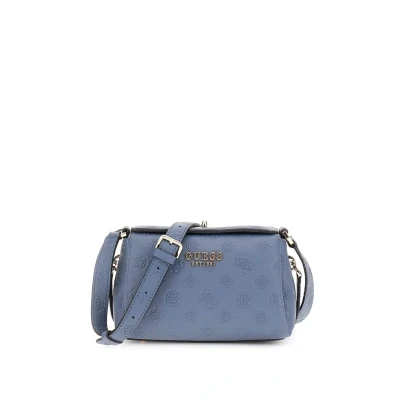 Image of Guess MINIUMHÄNGE Phoebe UND Peonylogo Cross body bag, Women&#039;s, Size: One Size, Himmelblau