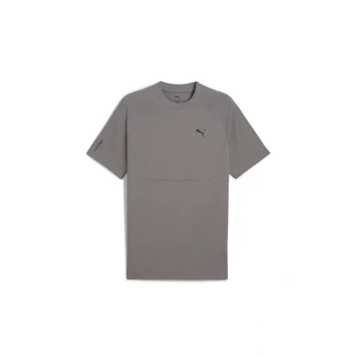 Image of Puma TECH TEE Basic Tshirt, Men&#039;s, Size: Medium, Cast iron