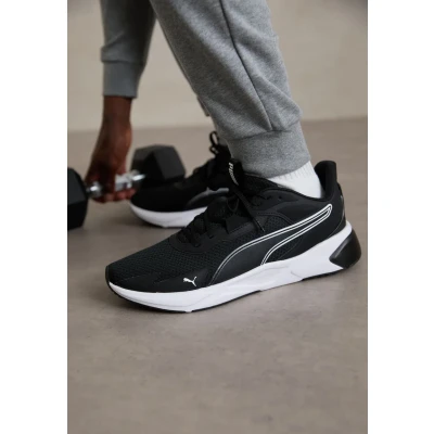 Image of Puma Disperse XT 4 Unisex Training shoe, Size: 11, Black/white Textile/synthetics