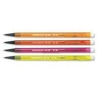 Image of Paper Mate Non Stop Mechanical Pencil 0.7mm HB #2 Assorted Neon Barrel Colours 12 Count