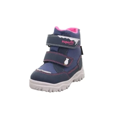 Image of Superfit HUSKY1 Winter boots for kids, Size: 4.5K/5K, Blau/pink Imitation leather/ textile