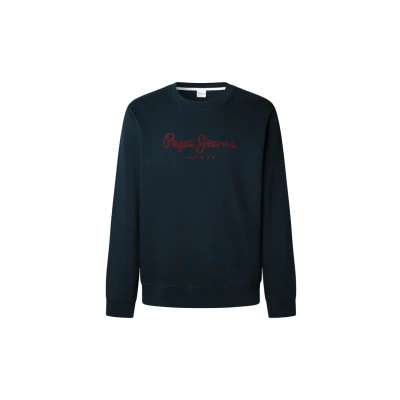Image of Pepe Jeans Macbeth CREW Sweatshirt, Men&#039;s, Size: XS, Dulwich blue
