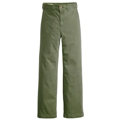 Image of Levi&#039;s Women&#039;s Vintage Chino Trouser, Shady Thyme Pfd, 30W / 27L