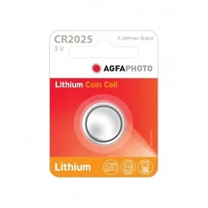 Image of AgfaPhoto CR2025 Lithium Button Cell battery