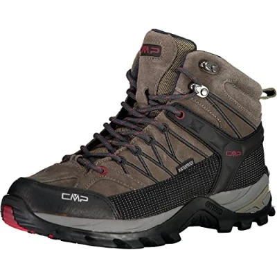 Image of CMP Rigel MID Trekking Shoes WP Hiking shoes, Men&#039;s, Size: 5.5, Dark green Leather and textile