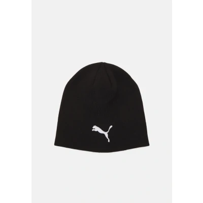 Image of Puma Individualwinterized TECH Beanie Unisex Beanie, Size: One Size, Black/white