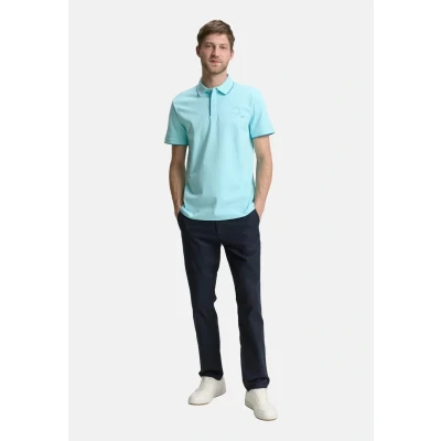 Image of TOM Tailor Kurzarm Polo shirt, Men&#039;s, Size: Medium, Türkis