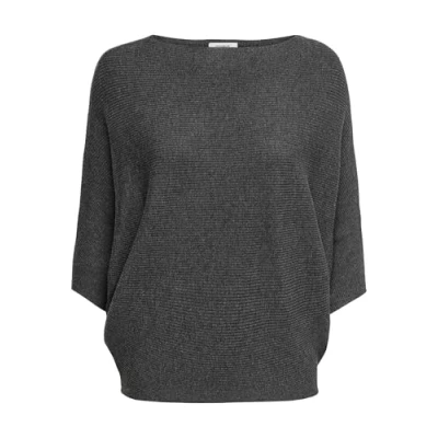Image of JDY NEW Behave Batsleeve Jumper, Women&#039;s, Size: XXS, Dark grey melange