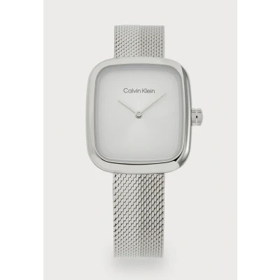 Image of Calvin Klein Adore Watch silvercoloured, Women&#039;s, Size: One Size, Silver/coloured