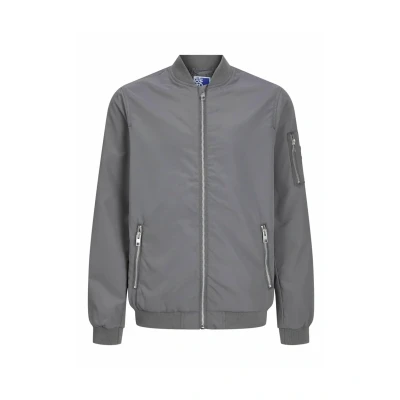Image of Jack &amp; Jones Junior Jjerush Bomber Jacket for kids, Size: 12y, Castlerock