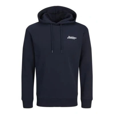Image of Jack &amp; Jones Jjbeau HOOD Sweatshirt, Men&#039;s, Size: 4XL, Sky captain