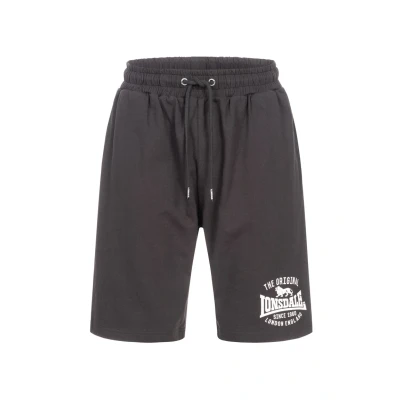 Image of Lonsdale Normale Passform Traprain Shorts, Men&#039;s, Size: XXL, Black white