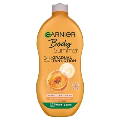 Image of Garnier Summer Body Hydrating Gradual Tan Moisturiser Dark 400ml