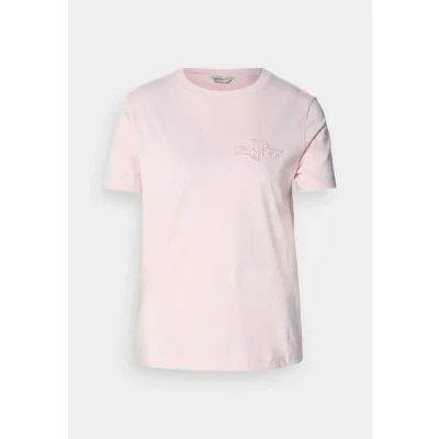 Image of GANT Tonal Shield Basic Tshirt, Women&#039;s, Size: Medium, Salmon