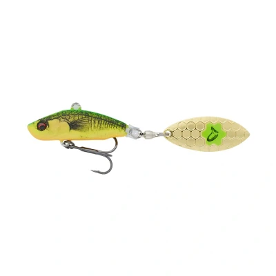 Image of Savage Gear 3D Sticklebait Tailspin 7,3cm 13gr Sinking Fire Tiger Spinner