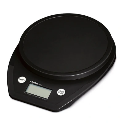 Image of Maul 1646090 Letter Scales Goal, Load Rating: 5,000 g, Black