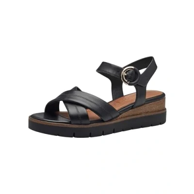 Image of Tamaris Women&#039;s 1 28202 42 Sling Sandal, Black, 3.5 UK
