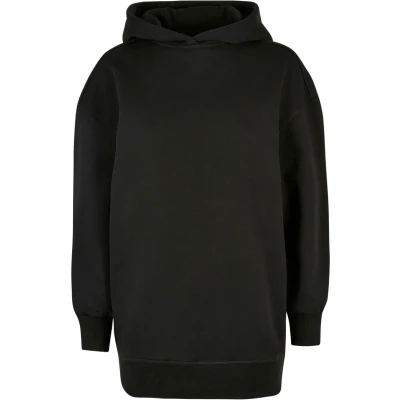 Image of Urban Classics Women&#039;s Ladies Big Oversized Hoody Sweatshirt, Black, S
