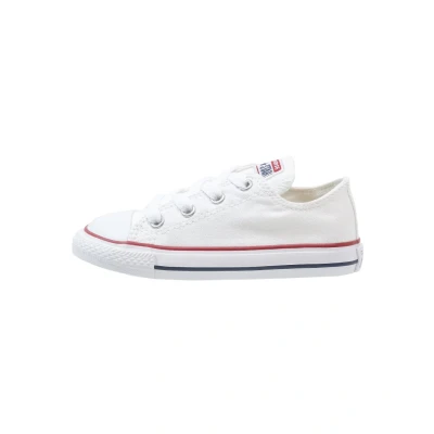 Image of Converse Chuck Taylor ALL STAR Trainers for kids, Size: 6.5K, Blanc Textile
