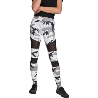 Image of Urban Classics TECH Leggings Trousers, Women&#039;s, Size: 5XL, Snowcamo