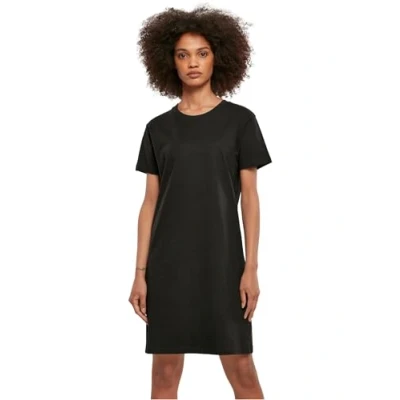 Image of Urban Classics Ladies Recycled Cotton BOXY TEE Dress Jersey dress, Women&#039;s, Size: 5XL, Black