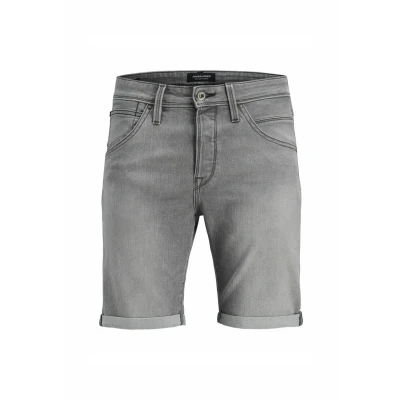 Image of Jack &amp; Jones Jjirick Jjfox denim shorts, Men&#039;s, Size: Large, Grey