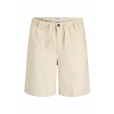 Image of JACK &amp; JONES Men&#039;s Jpstjaiden Geo Hybrid Short SRT, Moonbeam, L