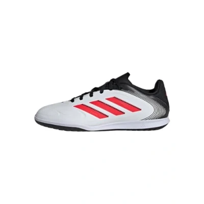 Image of adidas Performance COPA PURE Indoor football boots for kids, Size: 2.5, Ftwr white lucid red core black Textile/synthetics