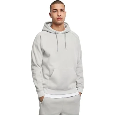 Image of Urban Classics Blank Hoodie, Men&#039;s, Size: 3XL, Lightasphalt