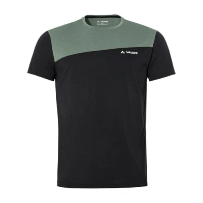 Image of Vaude Sveit Sports Tshirt, Men&#039;s, Size: Small, Black/agave