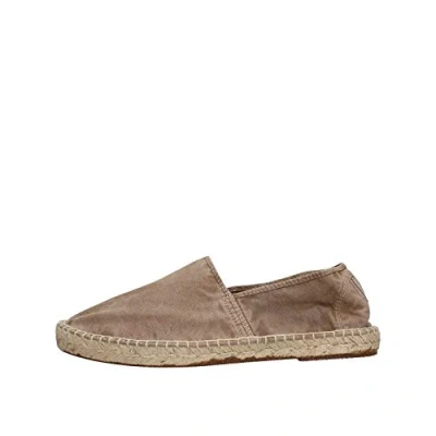 Image of Natural World OLD Trebol Espadrilles, Men&#039;s, Size: 6.5, Beige Cotton