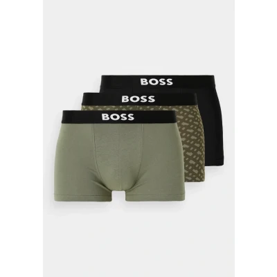 Image of BOSS Trunk 3 PACK Pants, Men&#039;s, Size: Small, Black/green