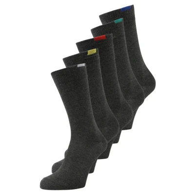 Image of DIM Chaussette Ecodim 5 PACK Socks, Men&#039;s, Size: 6 8, Gris moyen