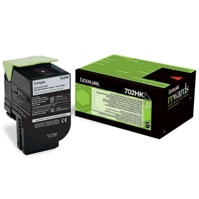 Image of Lexmark 702hk High Capacity Return Program Toner Cartridge Black