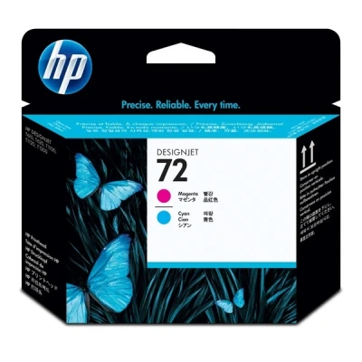 Image of HP DesignJet T1100 PS 44&quot; 72 (C9383A) magenta and cyan print head (original HP)