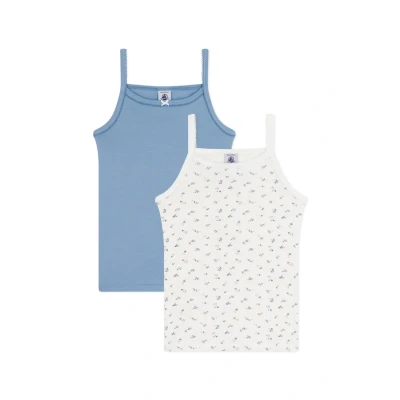 Image of Petit Bateau 2 PACK Undershirt multicoloured for kids, Size: 3y, Multi/coloured