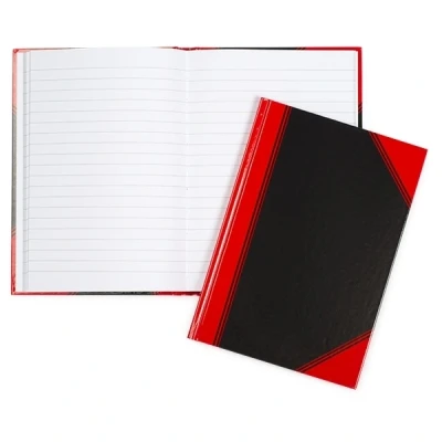 Image of Bantex 6 x A5 Ruled Notebook 192 Pages 70gsm Hardback Black