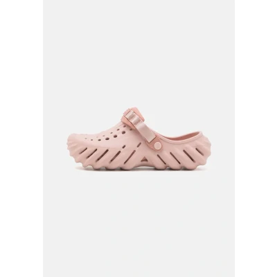 Image of Crocs ECHO Unisex Mules, Size: M9/W10, Pink clay Synthetics