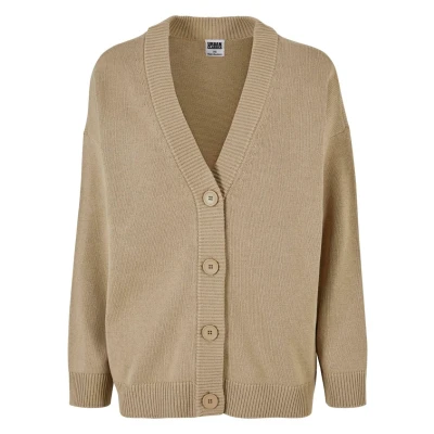 Image of Urban Classics BIG Cardigan, Women&#039;s, Size: XS, Wetsand