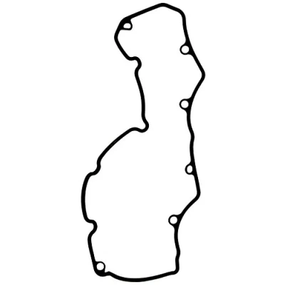 Image of Gasket, cylinder head cover ELRING 081.540